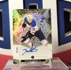 Zachary Bolduc 2024-25 - Diamond Futuresg Rookie Auto /65 Black Diamond Upper Deck